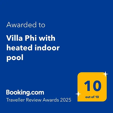 فيلة Phi With Heated Indoor Pool *