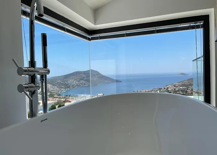 Phi With Heated Indoor Pool Villa Kaş