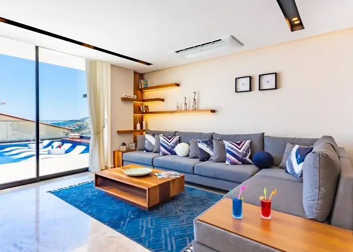 Phi With Heated Indoor Pool Kaş