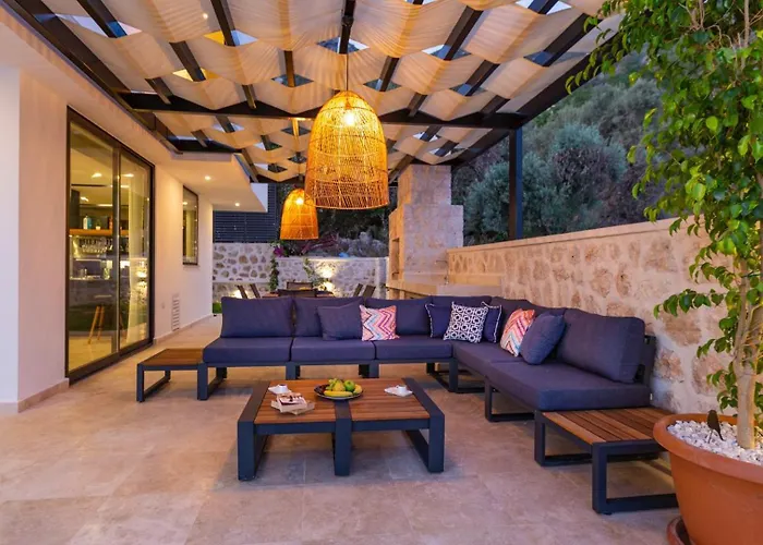 Villa Phi With Heated Indoor Pool Kaş